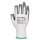 Portwest A311 Grip 13 ujjatlan nitril kesztyű (12 pár) (fehér/szürke, XXL) XXL