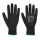 Portwest A335 A335 Dermi-Grip NPR15 Nitrile Sandy kesztyű (fekete, L) L
