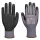 Portwest A356 ESD 15 Nitril Essential Multipack (12 pár) Szürke/Fekete 9/L