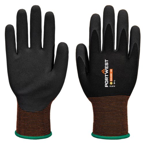 Portwest GP Grip 18 PU kesztyű XXL Fekete