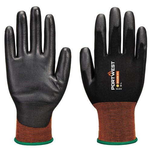 Portwest GP Grip 21 PU kesztyű XS Fekete