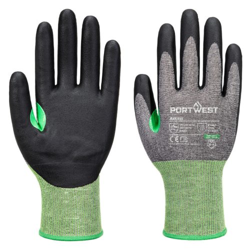 Portwest CS C18 Nitrile vágásbiztos kesztyű XXL Szürke/Fekete