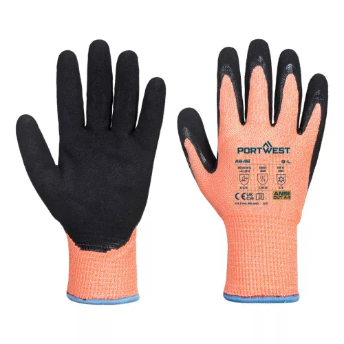 Portwest A646 Vis-Tex Winter HR Cut nitril kesztyű XL