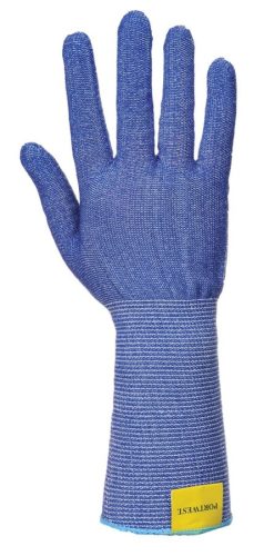 Portwest A655 Vágásbiztos élelmiszeripari kesztyű (kék*, XL) XL