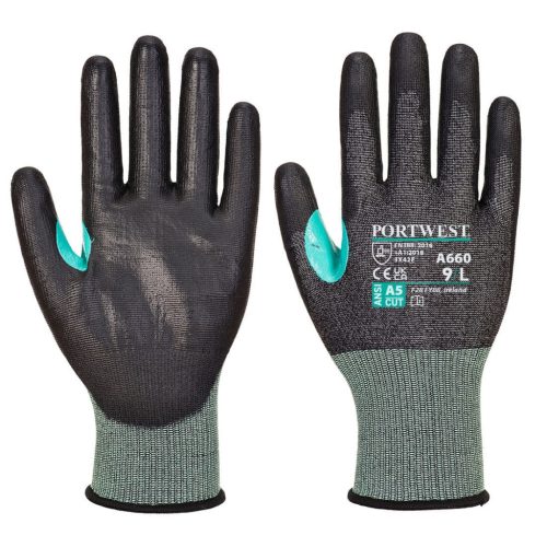 Portwest A660 A660 CT200 VHR18 PU vágásbiztos kesztyű XXL