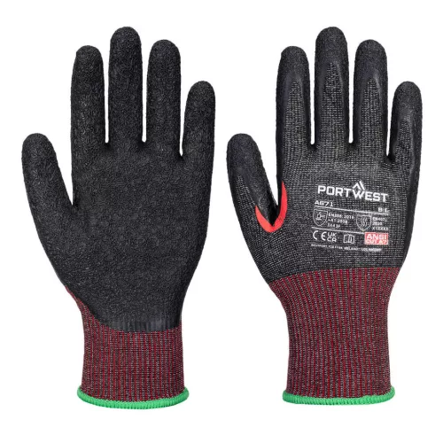 Portwest A671 A671 CT200 AHR13 Latex vágásbiztos kesztyű L