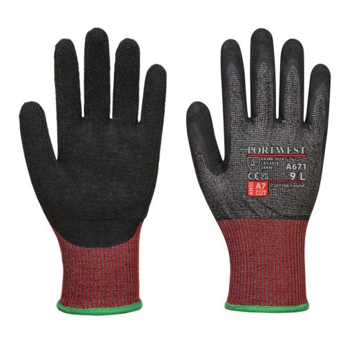 Portwest A671 A671 CT200 AHR13 Latex vágásbiztos kesztyű XXL