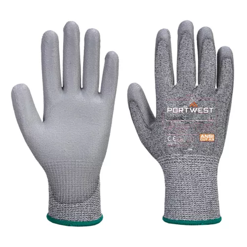 Portwest AB622 AB622 - Cut C13 PU Essential Multipack ( 12 pár) (szürke, M) M