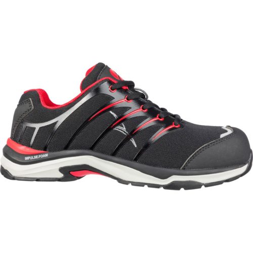 Magic Tools Albatros Twist Red Wns Low S1P ESD HRO SRC női munkavédelmi cipő 39 Fekete, Piros