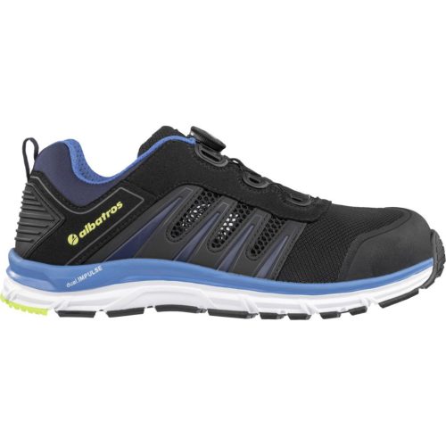 Magic Tools Albatros Breeze Impulse QL Low S1PS ESD FO HRO SR munkavédelmi cipő 47 Fekete, Kék