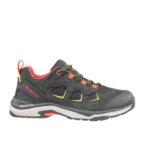 Magic Tools Albatros Acadia Grey WNS Low O1 HRO SRC munkavédelmi cipő 41 Szürke, Rózsaszín