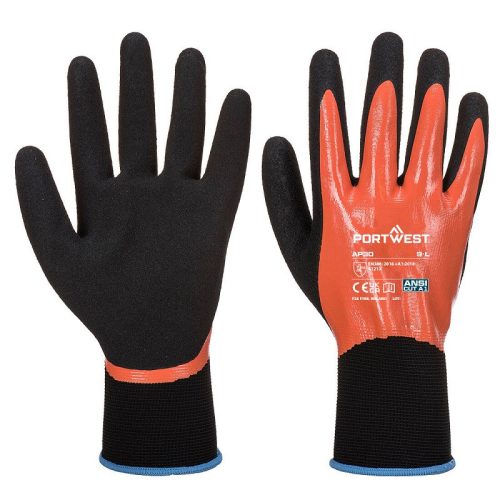 Portwest AP30 AP30 - Dermi Pro kesztyű (narancs/fekete, XXL) XXL