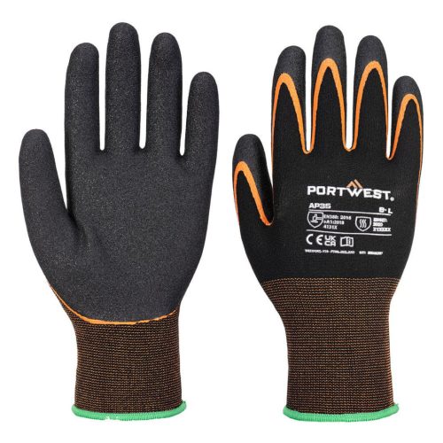 Portwest AP35 Grip 15 dupla nitril mártással ellátott kesztyű S