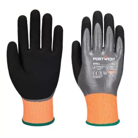 termék:  Portwest Cut F15 Nitrile Aqua Glove S Szürke/Fekete