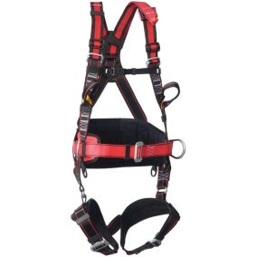 CADO AP61E Cado lemur rugalmas heveder+öv (fekete, piros, XXL) XXL