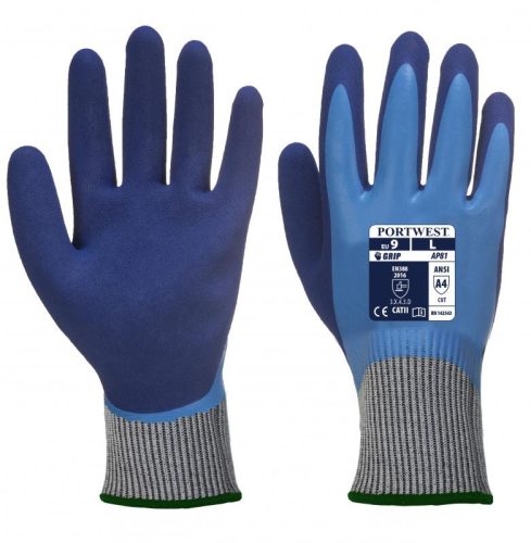 Portwest AP81 AP81 - Liquid Pro HR Cut Kesztyű 9/L