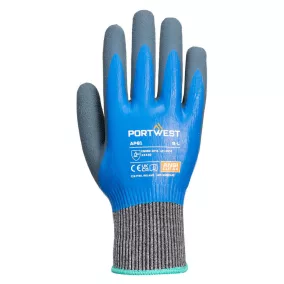 termék:  Portwest AP81 - Liquid Pro HR Cut Kesztyű 10/XL Kék