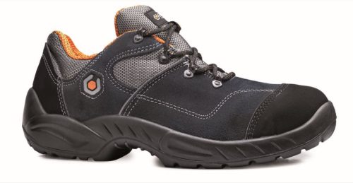 BASE B0155 Garribaldi munkavédelmi cipő S1P SRC (kék/narancs, 45) 45