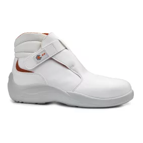 BASE B0508 Cromo Ankle munkavédelmi bakancs S2 SRC (fehér, 42) 42