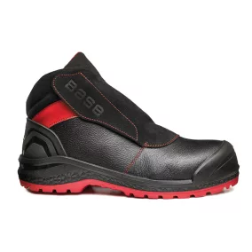 BASE B0880 BASE Sparkle munkavédelmi bakancs S3 HRO SI HI SRC (fekete/piros, 38) 38