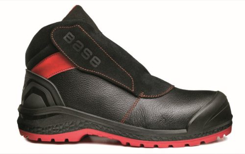 BASE B0880 BASE Sparkle munkavédelmi bakancs S3 HRO SI HI SRC (fekete/piros, 38) 38
