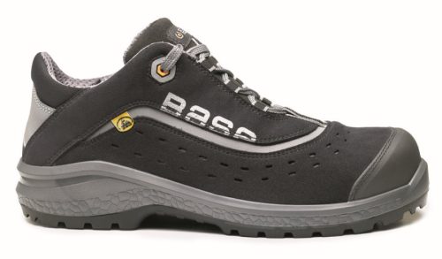 BASE B0886 Be-Style munkavédelmi cipő S1P ESD SRC (fekete/szürke, 36) 36