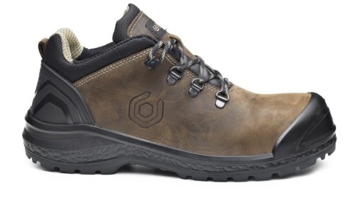 BASE B0887-01 Be-Strong munkavédelmi cipő S3 HRO CI HI (barna/fekete, 41) 41