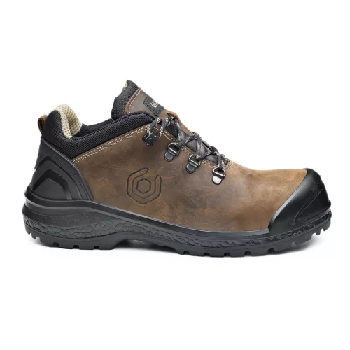BASE B0887-01 Be-Strong munkavédelmi cipő S3 HRO CI HI (barna/fekete, 48) 48