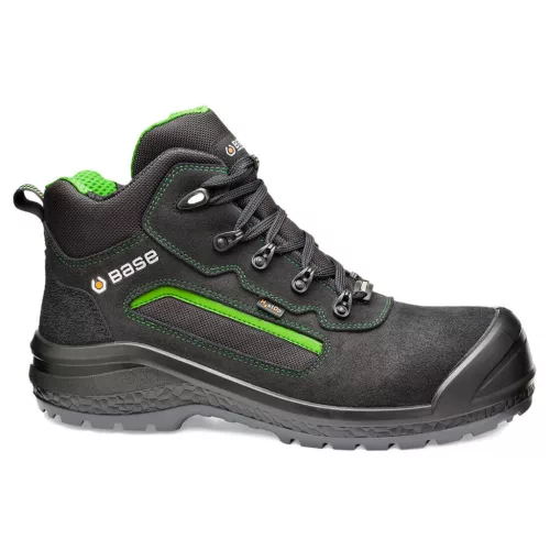base b0898 be-powerful top munkavédelmi bakancs s3 wr src 40 fekete zöld