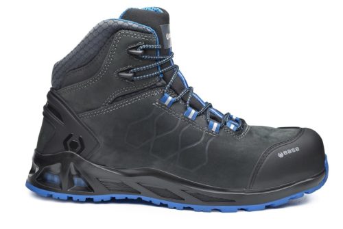 BASE B1001 K-Road Top munkavédelmi bakancs S3 HRO CI SRC (szürke/kék, 36) 36