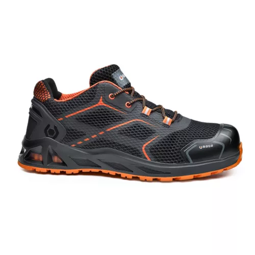 BASE B1004 K-Move munkavédelmi cipő S1P HRO SRC (fekete/narancs, 41) 41