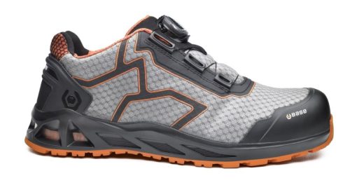 BASE B1005-02 K-Jump munkavédelmi cipő S1P HRO SRC (szürke/narancs, 39) 39