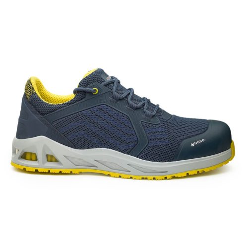 BASE B1015 BASE K-Sprint munkavédelmi félcipő (kék/sárga, 36) 36