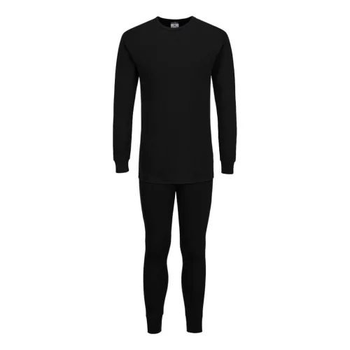 Portwest Thermal Base Layer Set S Fekete