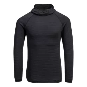Portwest B191 Waffle Fleece kapucnis Baselayer Fekete 3XL
