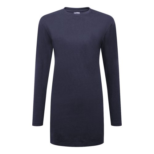 Portwest B194 Női pamut Relaxed Fit póló L/S Navy XXS