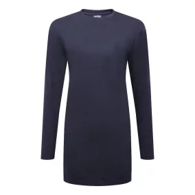 Portwest B194 Női pamut Relaxed Fit póló L/S Navy XL