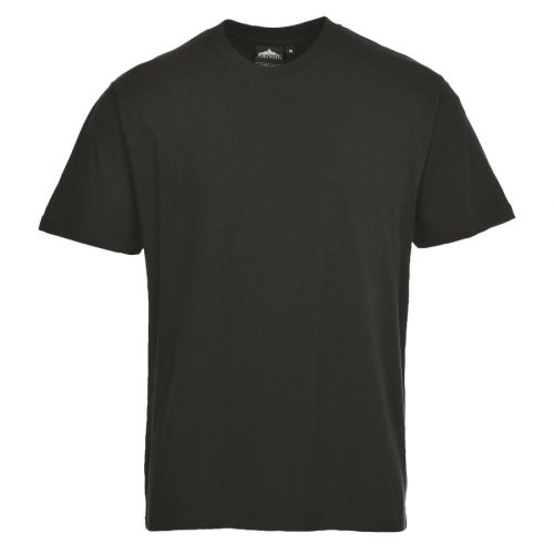 Portwest B195 Torinó prémium T-Shirt Fekete XL