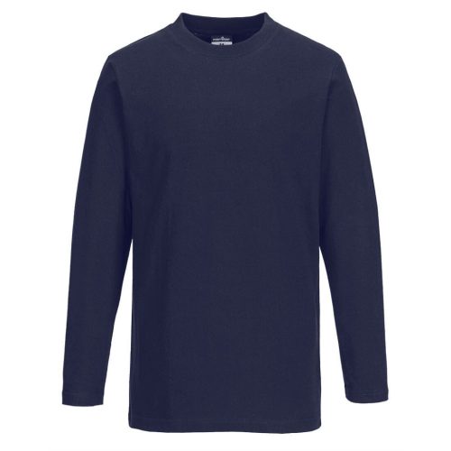portwest b196 hosszú ujjú póló xxxl navy