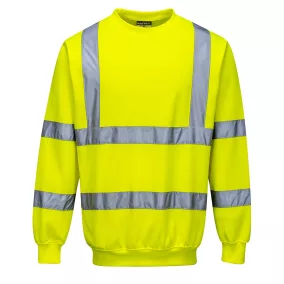 portwest b303 jól láthatósági pulóver s sárga