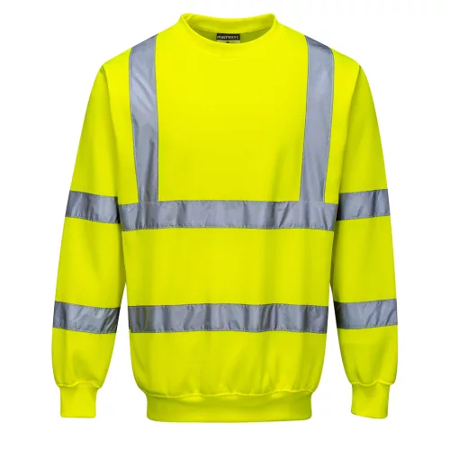 portwest b303 jól láthatósági pulóver xs sárga