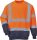 portwest b306 kéttónusú jól láthatósági pulóver 3xl narancs tengerészkék