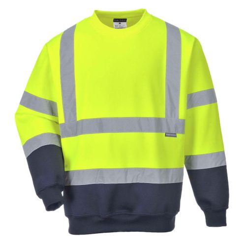 Portwest B306 Kéttónusú jól láthatósági pulóver 4XL