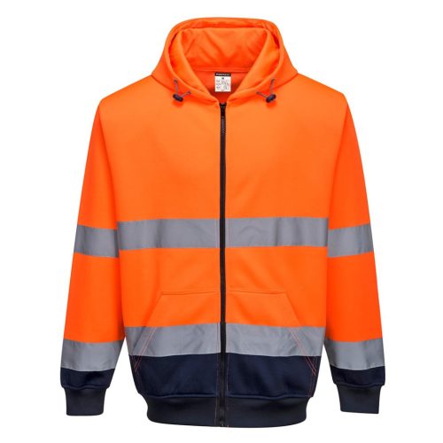Portwest B317 Kéttónusú zippzáras kapucnis pulóver XXXL
