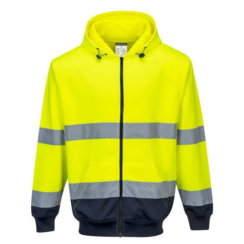 Portwest B317 Kéttónusú zippzáras kapucnis pulóver XXXL