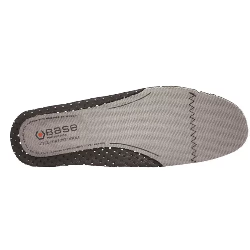 base b6201 super comfort talpbetét 47 fekete szürke