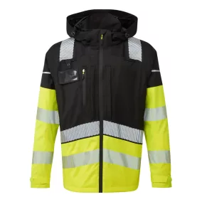 Portwest Ultimate Modular Hi-Vis az 3-in-1 esőkabát 3XL Sárga/Fekete