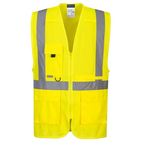 Portwest C357 C357 Hi-Vis Executive mellény tablet zsebbel S