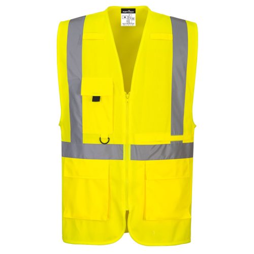 Portwest C357 C357 Hi-Vis Executive mellény tablet zsebbel S