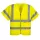 Portwest C372 C372 Fél ujjú zippzáras mellény M